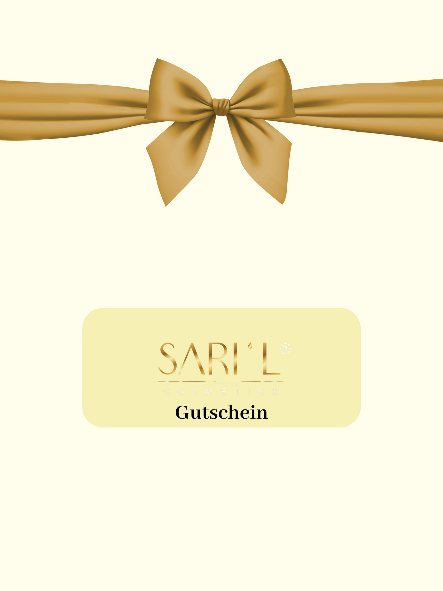 Sari'l Geschenkgutschein